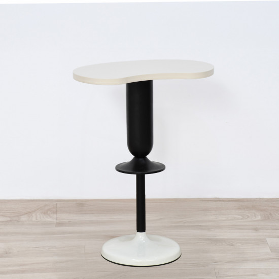 طاولة شاي مفردة من الخشب والمعدن طاولة شاي مفردة من الخشب والمعدن