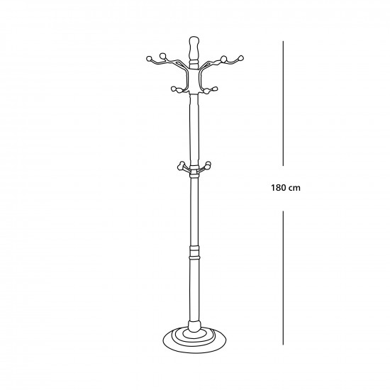 علاقة ملابس 180سم