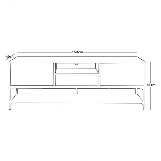 وحدة تلفزيون 160سم وحدة تلفزيون 160سم
