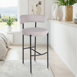 كرسي بار مخمل