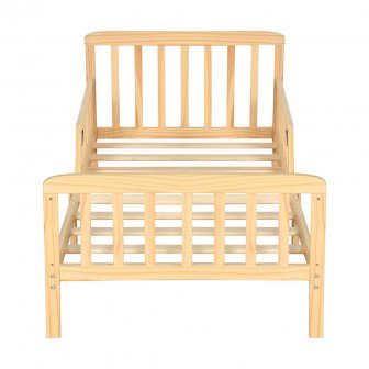 سرير أطفال حواجز خشبي 75×135 سم