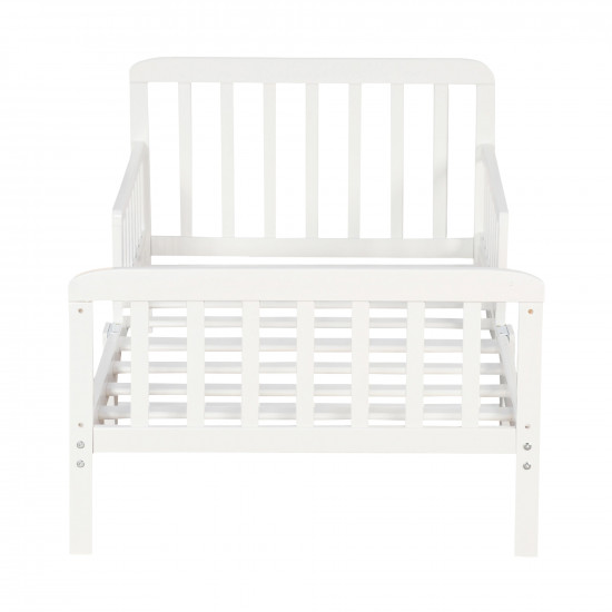 سرير أطفال حواجز ابيض 75×135 سم سرير أطفال حواجز ابيض 75×135 سم