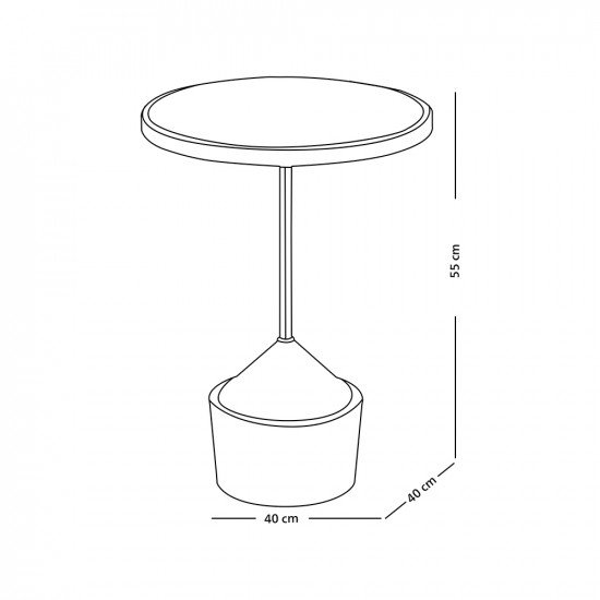 طاولة خدمة مفردة طاولة خدمة مفردة