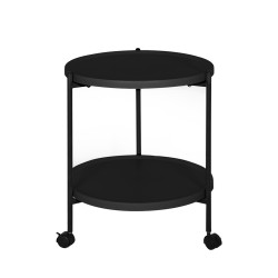 عربة تقديم 2 دور أسود عربة تقديم 2 دور أسود