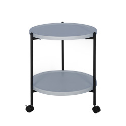 عربة تقديم 2 دور رمادي عربة تقديم 2 دور رمادي