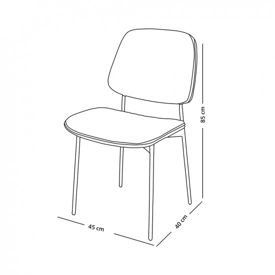 كرسي مفرد جلد مودرن أسود كرسي مفرد جلد مودرن أسود