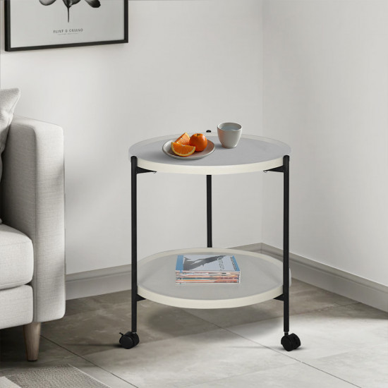 عربة تقديم 2 دور اوف وايت عربة تقديم 2 دور اوف وايت