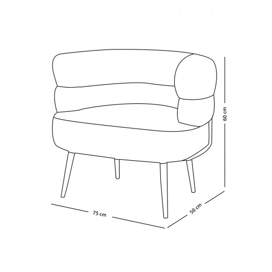 كرسي جانبيي أبيض فرو كرسي جانبيي أبيض فرو