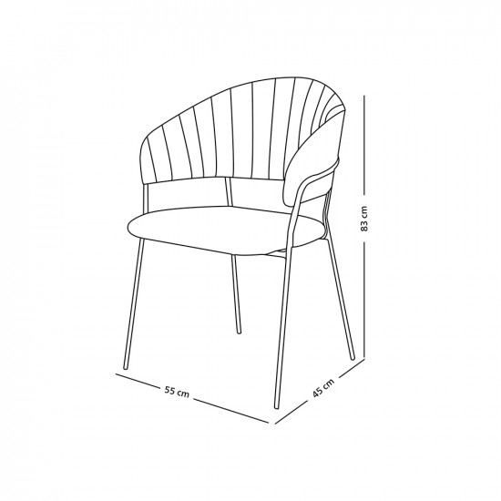 كرسي مفرد جانبي