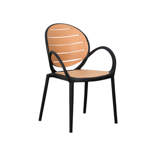 كرسي مفرد خارجي بلاستيك