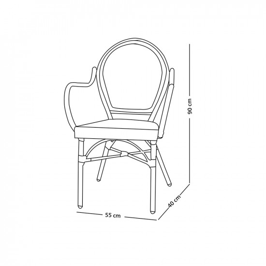 كرسي مفرد جانبي كرسي مفرد جانبي