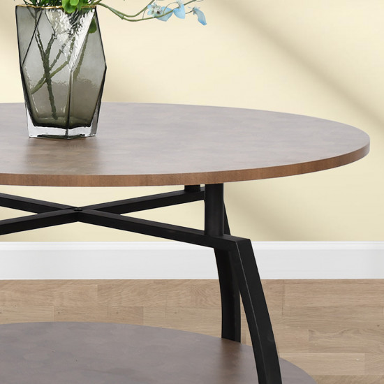 طاولة خدمة مفردة دائرية 2 دور بني طاولة خدمة مفردة دائرية 2 دور بني