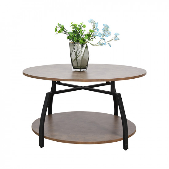 طاولة خدمة مفردة دائرية 2 دور بني طاولة خدمة مفردة دائرية 2 دور بني