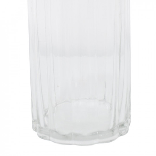 فازة ورد زجاج مودرن بلمسة ذهبية فازة ورد زجاج مودرن بلمسة ذهبية