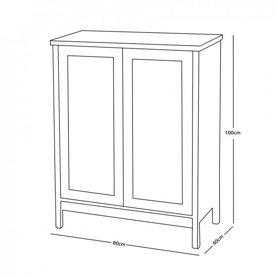 دولاب متعدد الاستخدام رمادي 100 سم دولاب متعدد الاستخدام رمادي 100 سم
