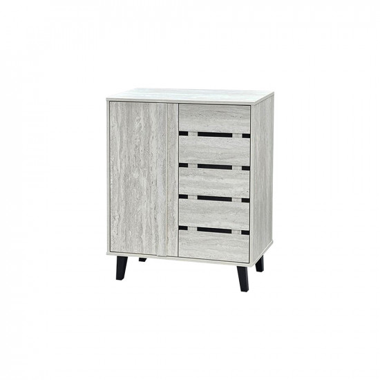 دولاب متعدد الاستخدام رمادي 95 سم دولاب متعدد الاستخدام رمادي 95 سم