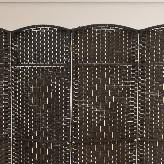 ستارة بارتشن خوص بني 180×200سم