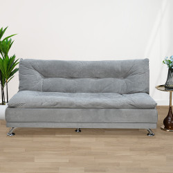 كنبة قابلة للتعديل إلى سرير رمادي كنبة قابلة للتعديل إلى سرير رمادي