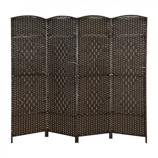 ستارة بارتشن خوص بني 180×200سم