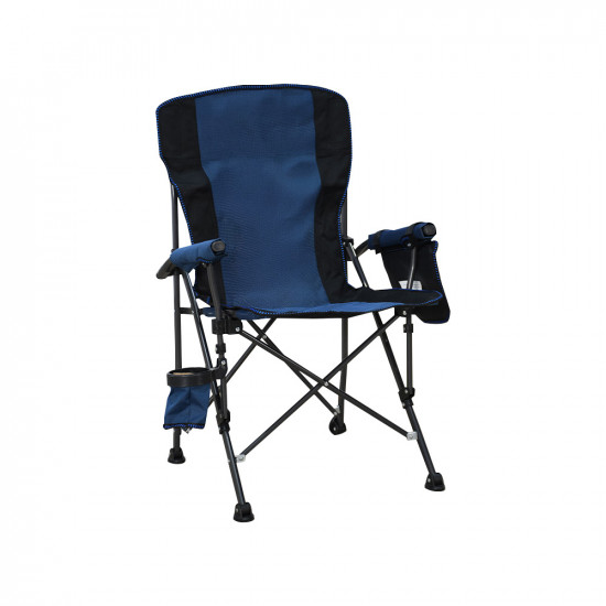 كرسي رحلات قابل للسفط من القماش والمعدن كرسي رحلات قابل للسفط من القماش والمعدن