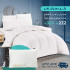 بكج دهران نفر مفرش مع مخدة فوم ميموري صحية
