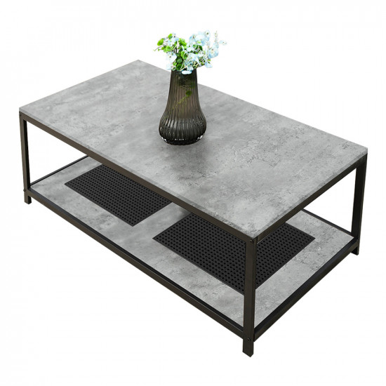 طاولة خدمة مفرد 2 دور رمادي