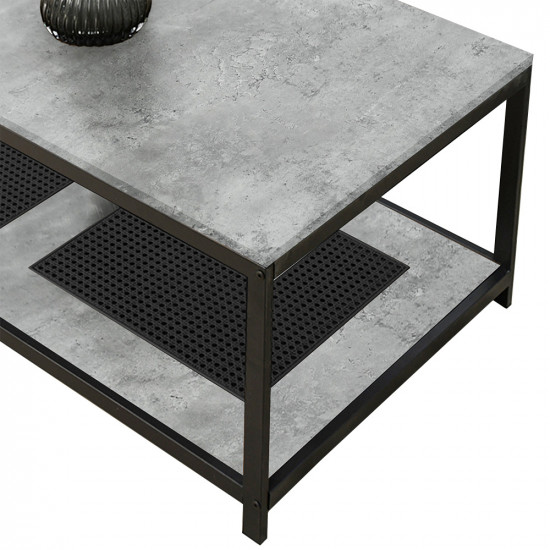 طاولة خدمة مفرد 2 دور رمادي