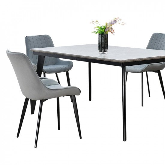 طاولة طعام مودرن خشب 4 كراسي