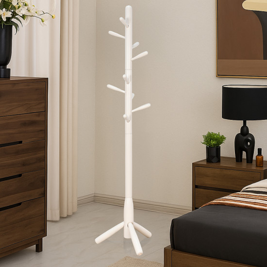 علاقة ملابس عصرية من الخشب 175 سم علاقة ملابس عصرية من الخشب 175 سم