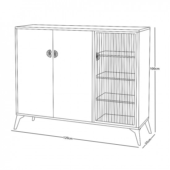 دولاب متعدد الاستخدام 120 سم دولاب متعدد الاستخدام 120 سم