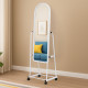 مرآة استاند متحرك أبيض 160×35 سم مرآة استاند متحرك أبيض 160×35 سم