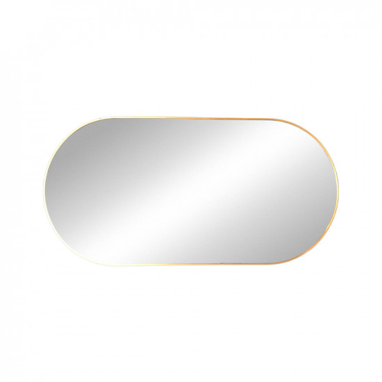 مرآة ديكور حائط بإطار ذهبي 60×120سم