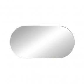 مرآة ديكور حائط بإطار فضي 60×120سم