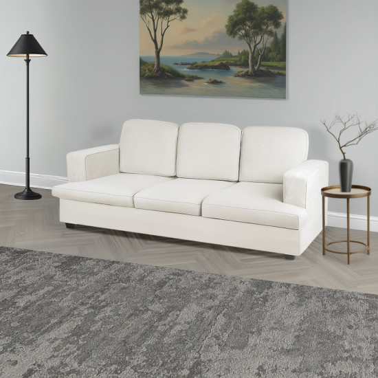 كنبة مودرن 3 مقاعد من القماش كنبة مودرن 3 مقاعد من القماش