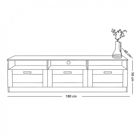 وحدة تلفاز مودرن خشب بأبواب زجاجية أبيض 180سم وحدة تلفاز مودرن خشب بأبواب زجاجية أبيض 180سم
