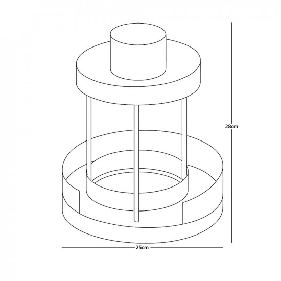 منظم أدوات تجميل