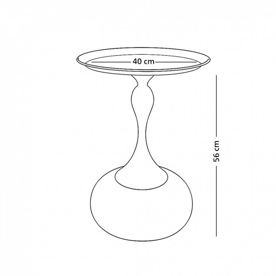 طاولة خدمة مفردة