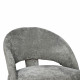 كرسي مفرد عصري قماشي رمادي كرسي مفرد عصري قماشي رمادي