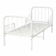 سرير معدني أبيض 80×170 سم سرير معدني أبيض 80×170 سم