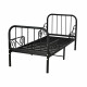 سرير معدني أسود 170X80 سم سرير معدني أسود 170X80 سم