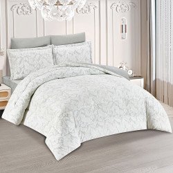 مفرش شتوي مخمل 4 قطع نفر