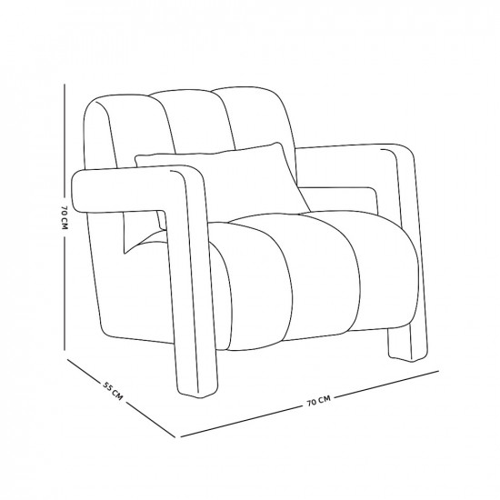كرسي مفرد فخم مودرن مخمل رمادي كرسي مفرد فخم مودرن مخمل رمادي