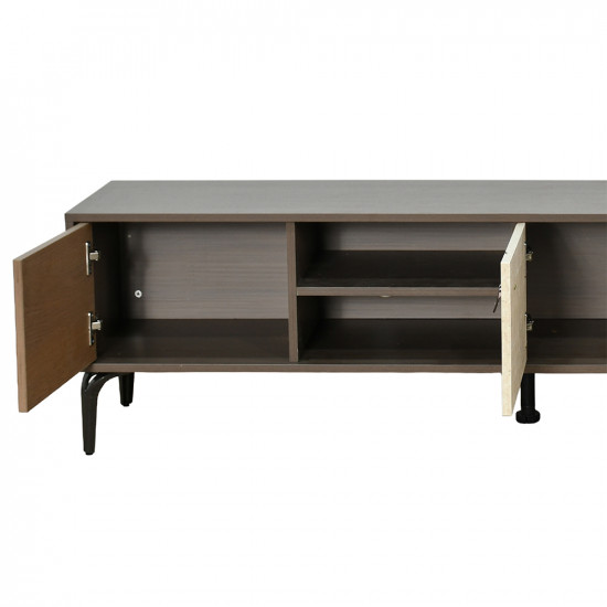 وحدة تلفاز مودرن خشب 160 سم وحدة تلفاز مودرن خشب 160 سم