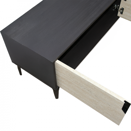 وحدة تلفاز مودرن خشب 180 سم