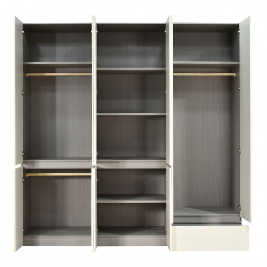 دولاب ملابس مودرن خشبي 6 باب