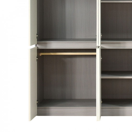 دولاب ملابس مودرن خشبي 6 باب