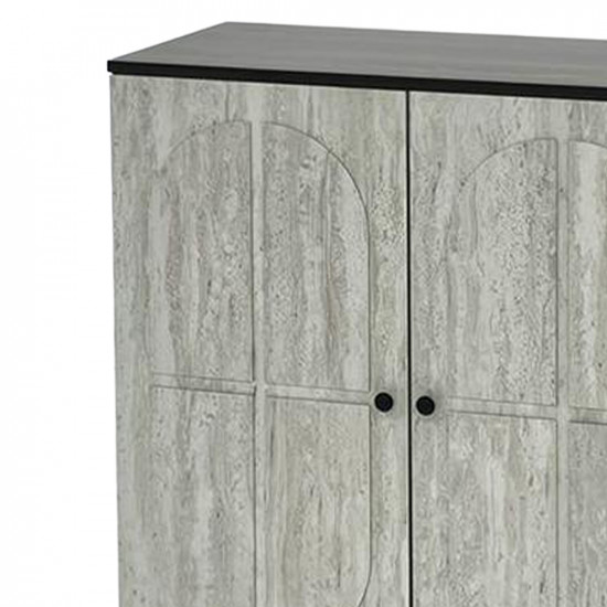 دولاب عصري متعدد الاستخدام خشبي 80 سم