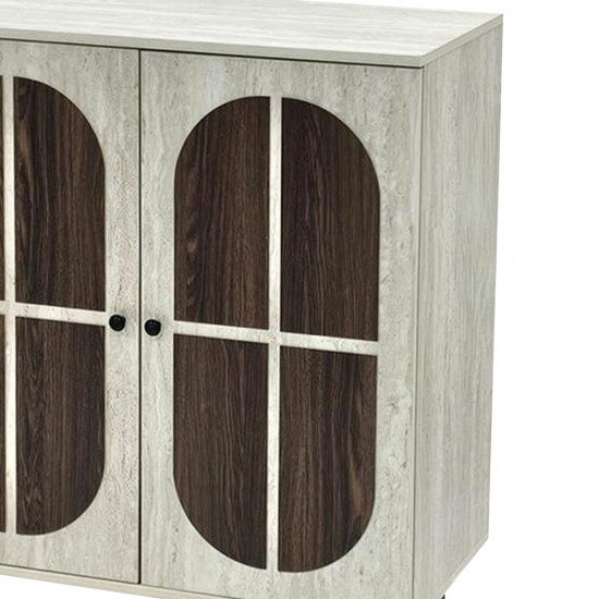 دولاب عصري متعدد الاستخدام خشبي 80 سم