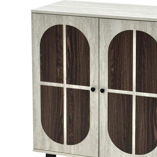 دولاب عصري متعدد الاستخدام خشبي 80 سم