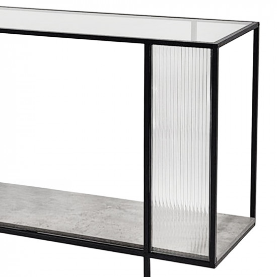 مدخل استقبال مودرن خشب مع سطح زجاجي